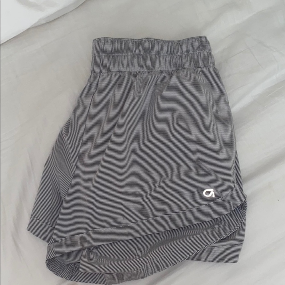 Striped Athletic Shorts